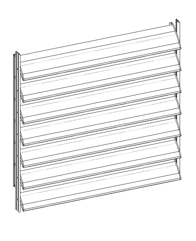 3D Model | 150mm Midi Kiss Pivot Panel