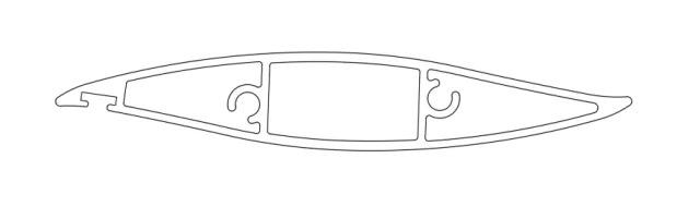 90mm Midi Louvre Blade