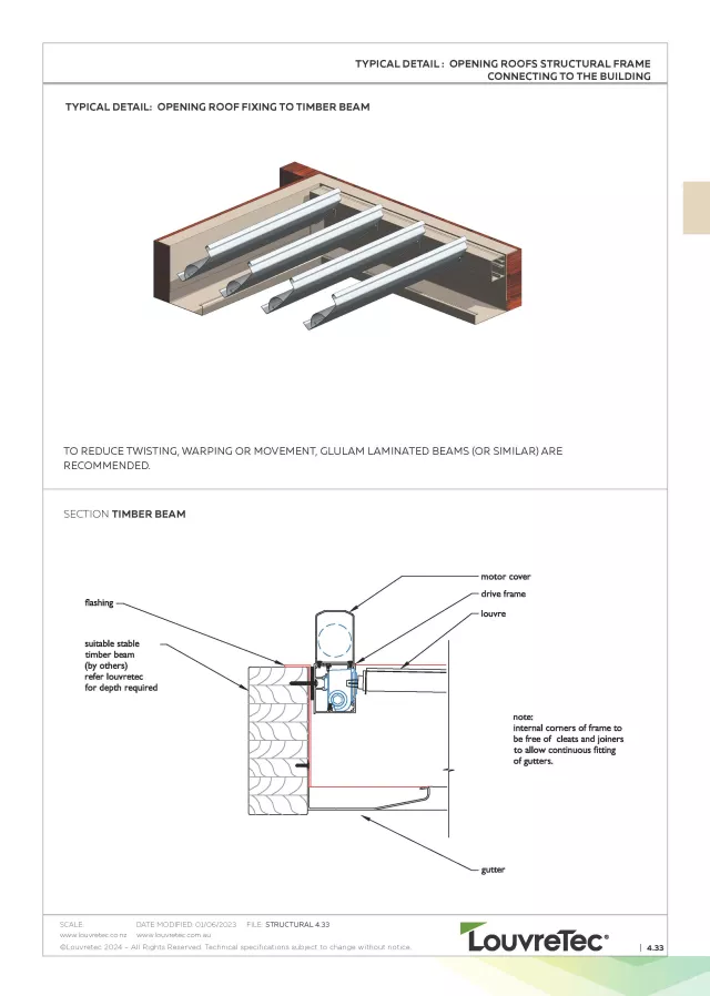 Fixing to Timber Beam | DM 4.33