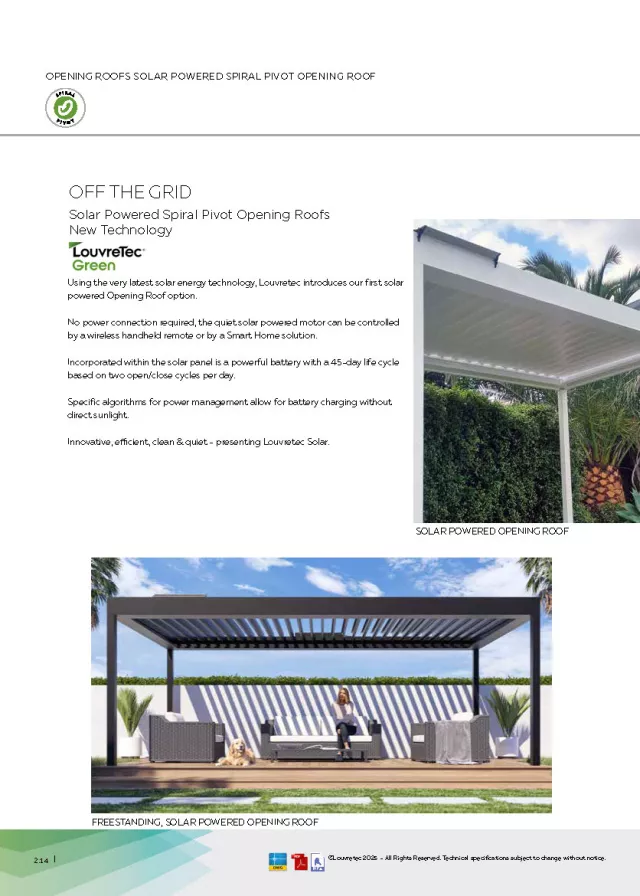 Solar Powered Opening Roof | DM 2.14
