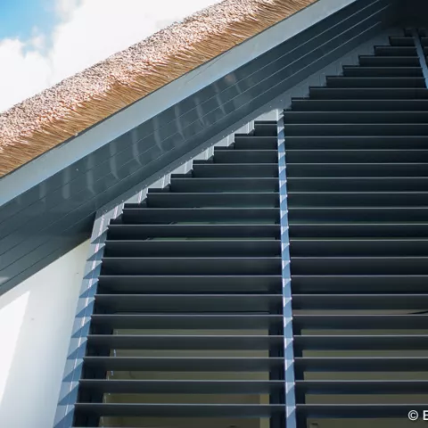 Raking Louvres - Motorised