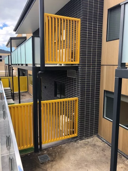 Louvretec Tasmania Sun Louvres bringing privacy and design