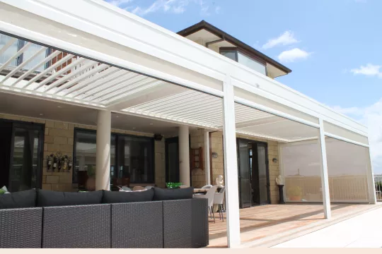 Louvretec Opening Roof and Sun Louvres