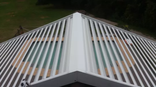 Opening Roof on a pitch! Pitch perfect.