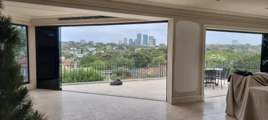 Slidetec Frameless Glass Doors by Louvretec Sydney North 