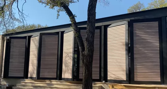 Motorised Doors by Louvretec Houston