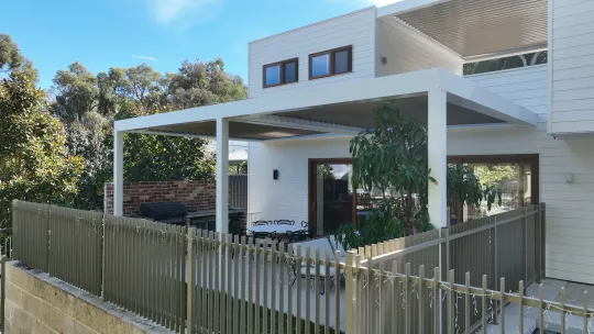Motorised Opening Roof by Louvretec Perth