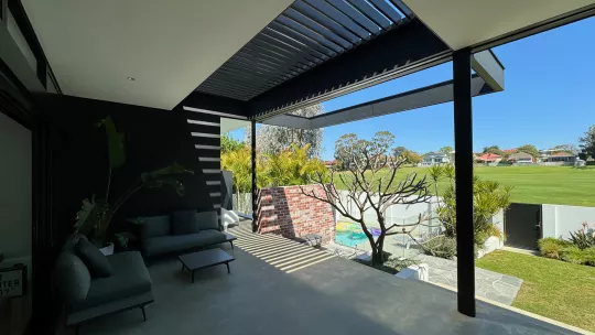 Opening Roof by Louvretec Perth