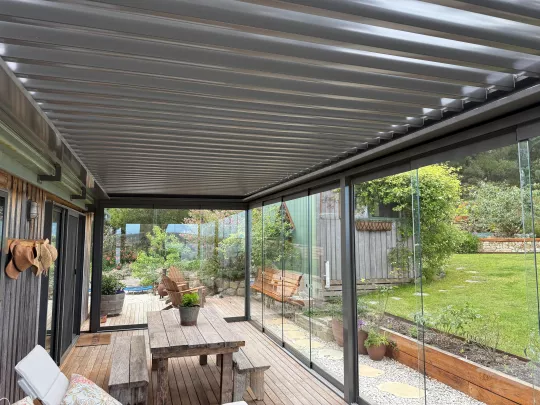 Louvretec Tasmania Opening Roof