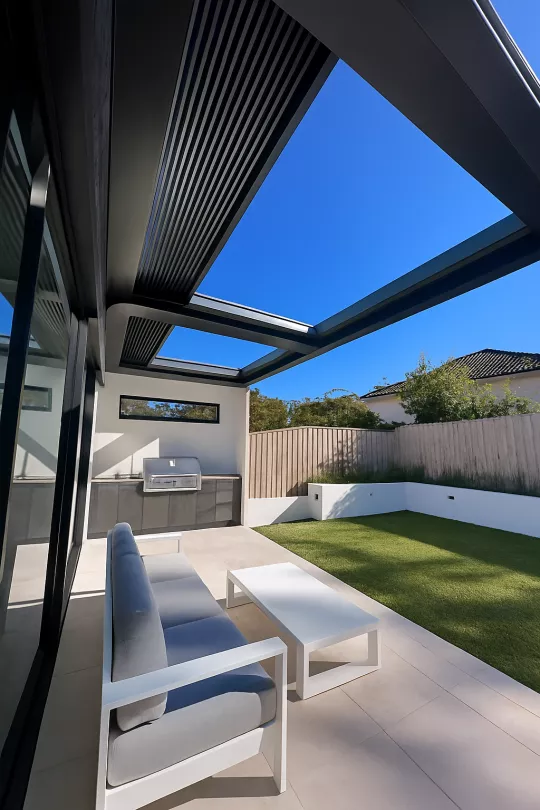 Retract Roof by Louvretec Sydney North 