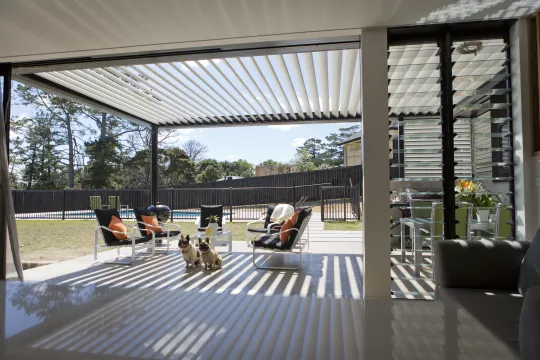 Louvretec Opening Roof and Sun Louvres