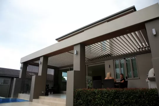 Opening Roof by Louvretec