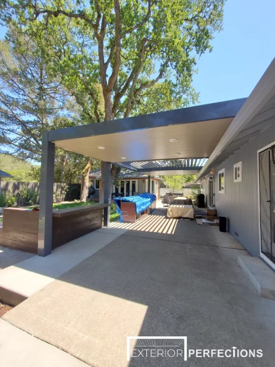 Opening Roof by Exterior Perfections|Louvretec Sacramento and Bay Area