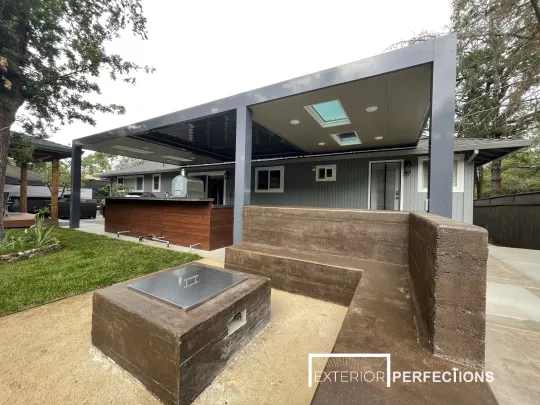 Opening Roof by Exterior Perfections|Louvretec Sacramento and Bay Area