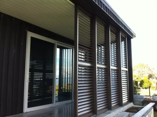Sliding Shutters by Louvretec