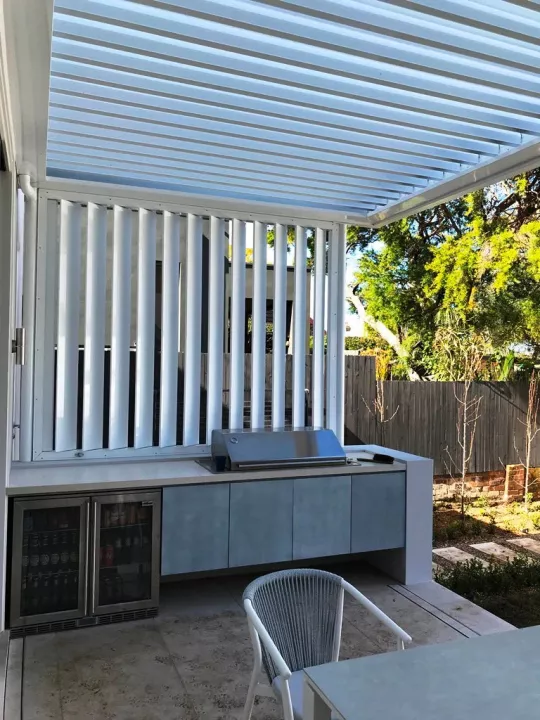 Opening Roof and Motorised Louvres by Louvretec Newcastle